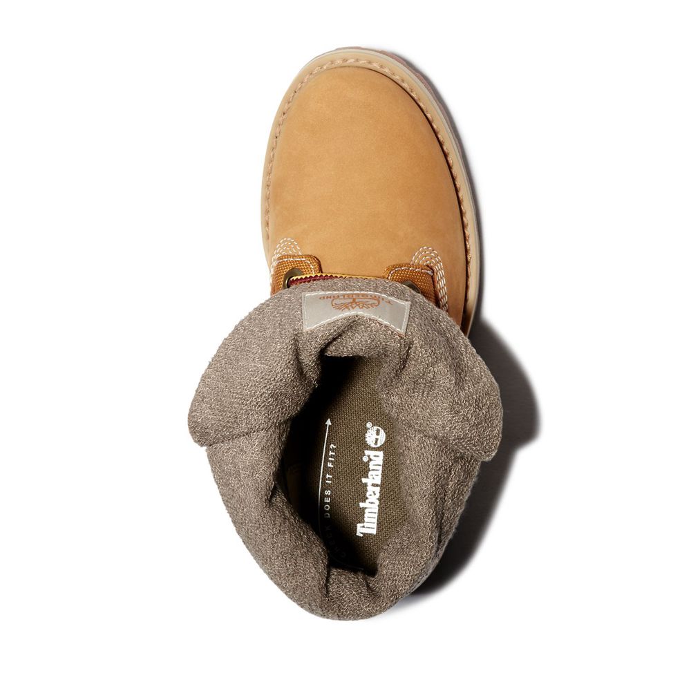 Tênis Crianças - Timberland Junior Courma Roll-Top Boots - CYPLK2650 - Marrom